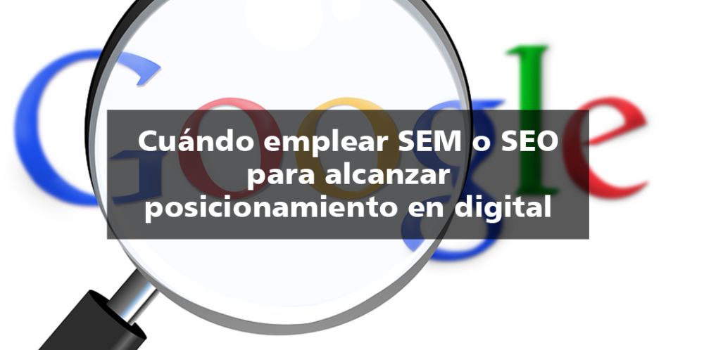 Posicionamiento SEO - SEM